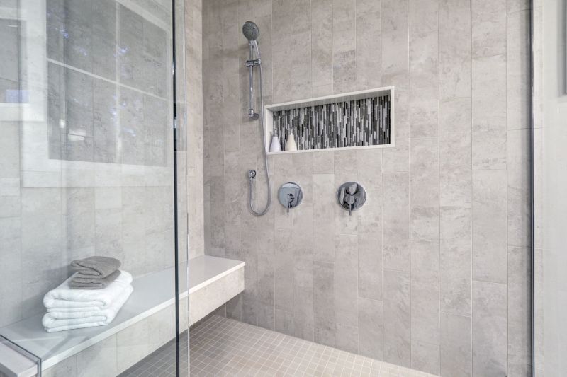Sleek Modern Shower Setup